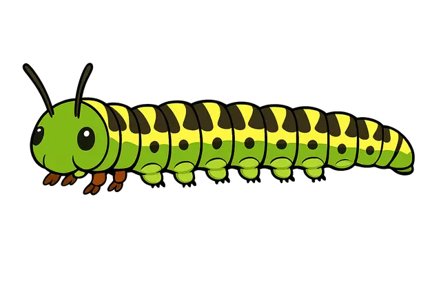 A Colorful Caterpillar