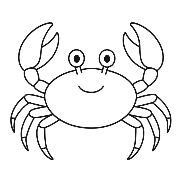 A Happy Crab