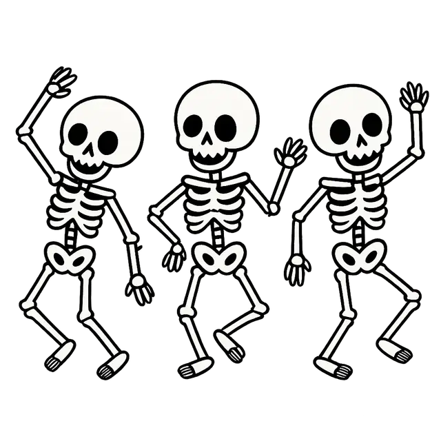 Dancing Skeletons