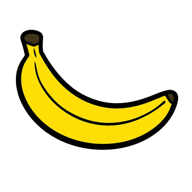 Friendly Banana Illustration