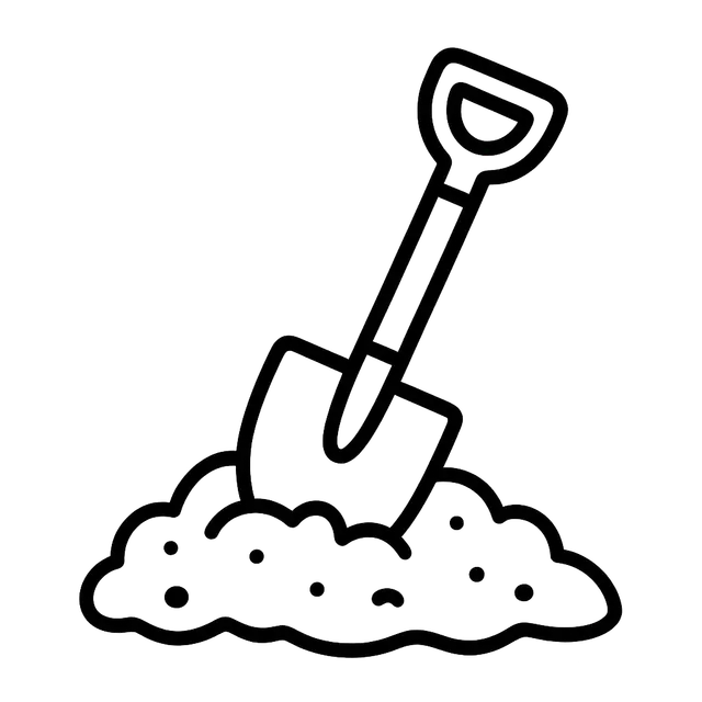 Digging with a Shovel