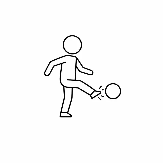Kicking a Ball