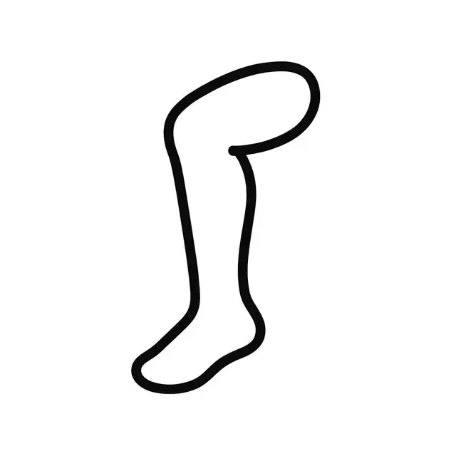 Simple Leg Outline