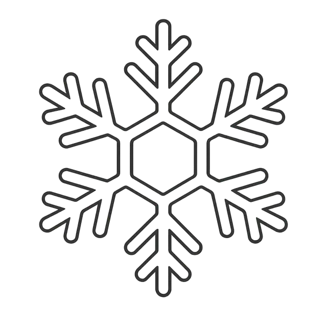 Snowflake Coloring Page