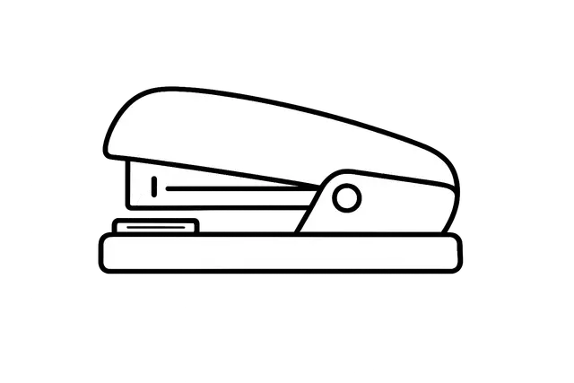 Cartoon School Stapler