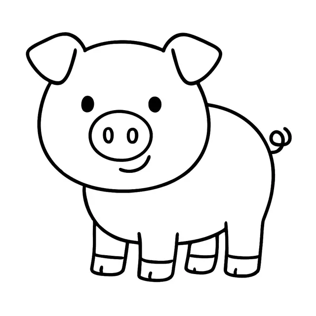 Smiling Pig