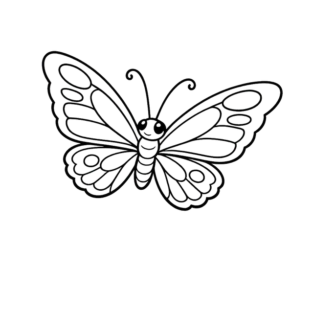 A Shy Butterfly