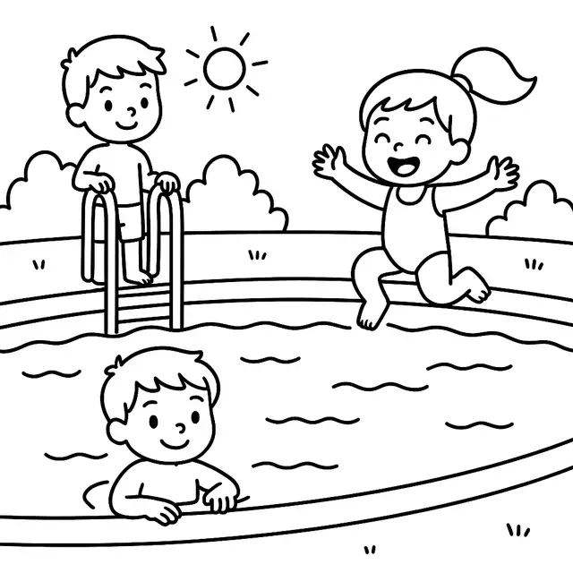 Swimming Summer