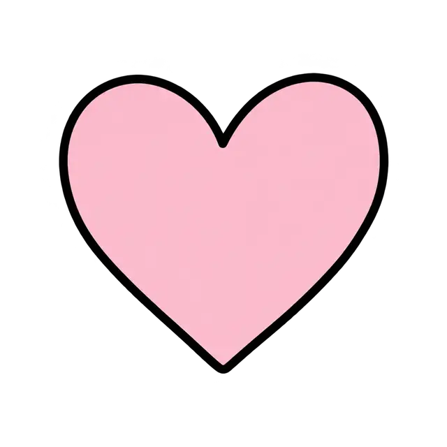 Pastel Pink Heart Clipart