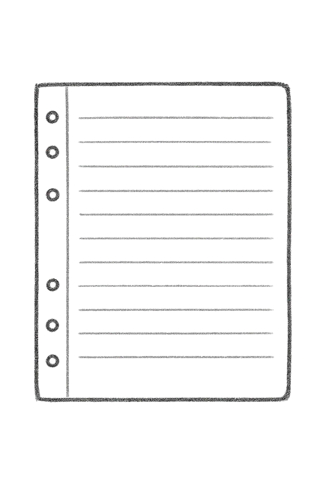 Lined Checklist Document