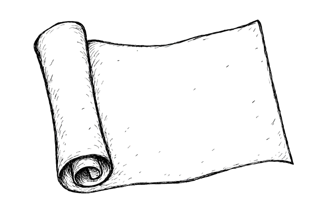 Partially Unrolled Scroll